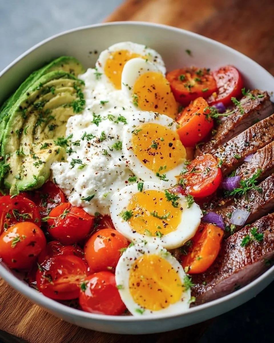 Healthy and nutritious Protein Bowl filled with fresh ingredients.