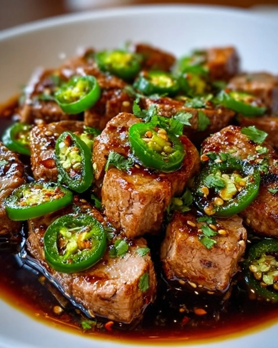 Delicious Sweet Jalapeno Pork recipe ready to be enjoyed