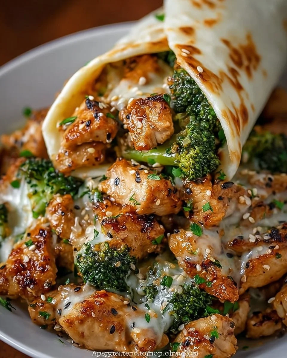 Colorful Chicken Broccoli Stir-Fry with fresh vegetables in a savory sauce