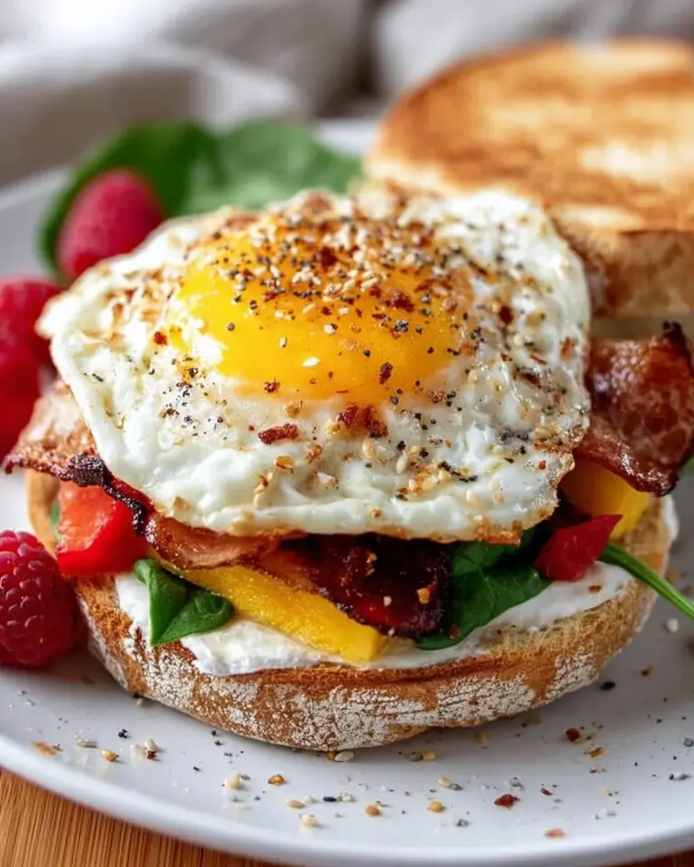 High-protein low-calorie breakfast options on a plate