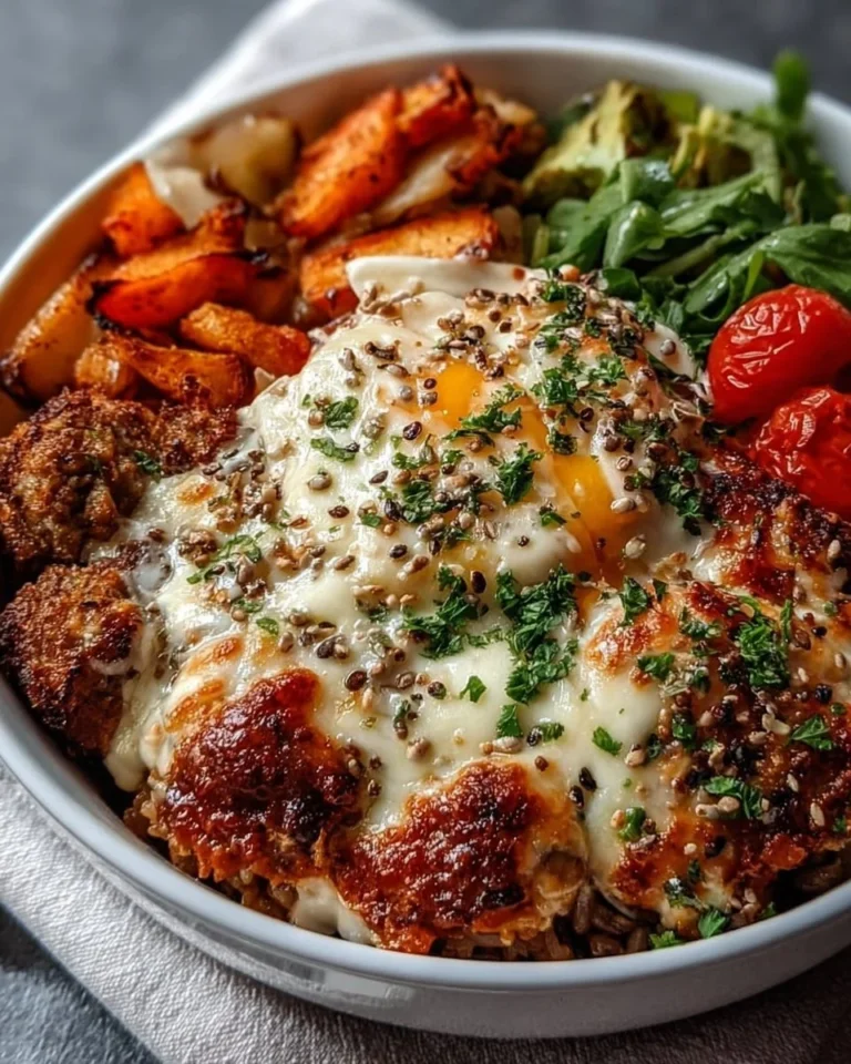 Colorful healthy breakfast bowl featuring nutritious ingredients and high protein meals.