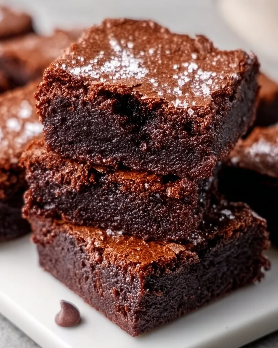 Delicious zero sugar brownies on a plate, perfect for a guilt-free dessert.