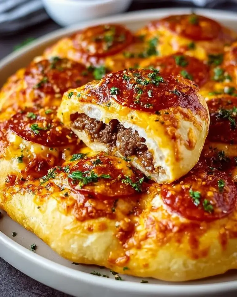 Homemade pizza with fresh ingredients and a golden crust