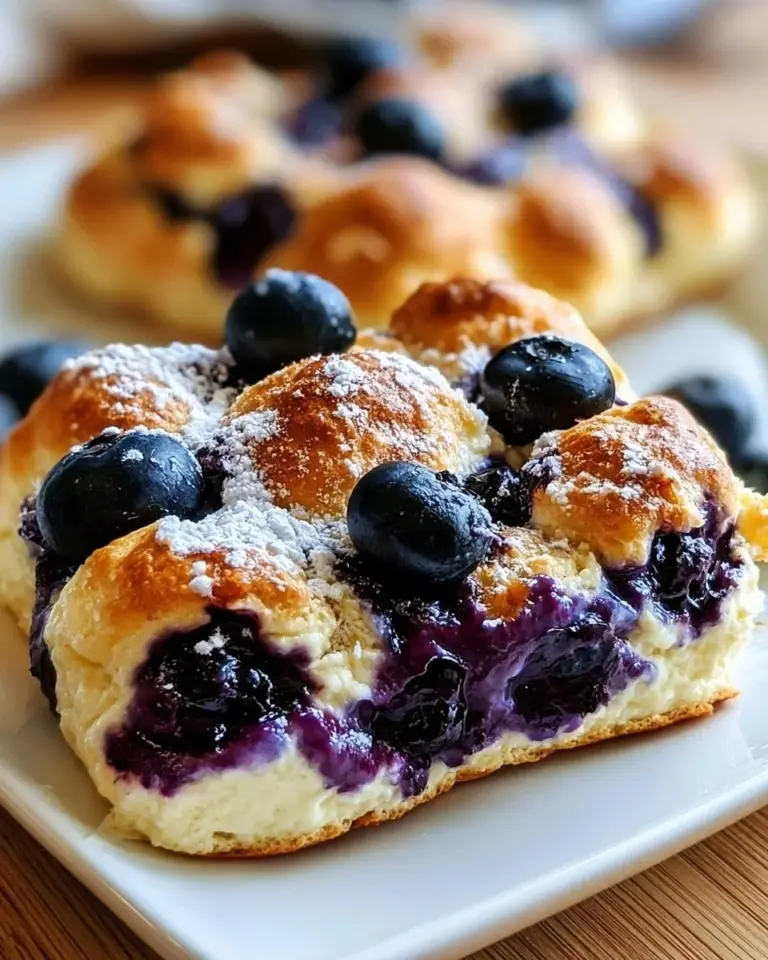 High protein blueberry cloud bread recipe with fluffy texture and nutritious ingredients